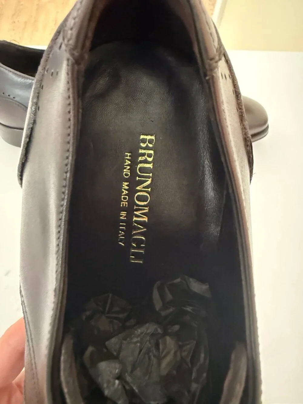 Men's Bruno Magli Ragma - Size 9.5 - Dark Brown